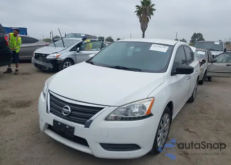 2013 Nissan Sentra Sv из США, поврежденный, VIN 3N1AB7AP0DL667939